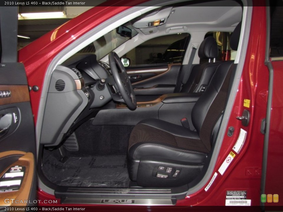 Black/Saddle Tan Interior Photo for the 2010 Lexus LS 460 #56757729