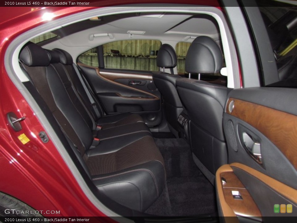 Black/Saddle Tan Interior Photo for the 2010 Lexus LS 460 #56757741