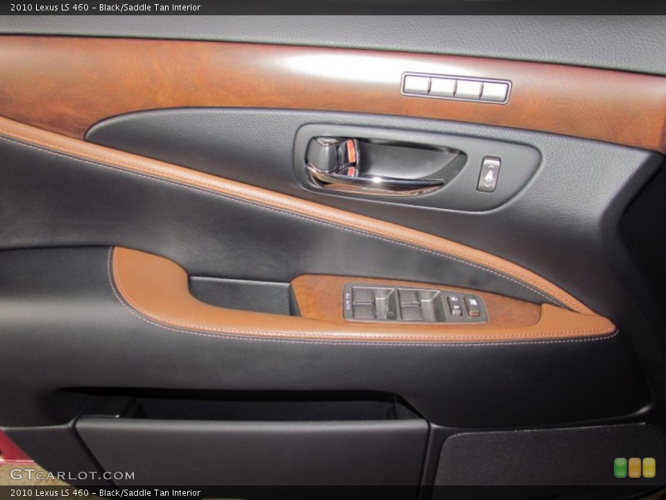 Black/Saddle Tan Interior Door Panel for the 2010 Lexus LS 460 #56757753