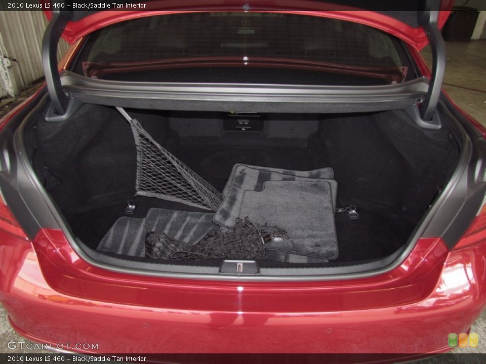 Black/Saddle Tan Interior Trunk for the 2010 Lexus LS 460 #56757801