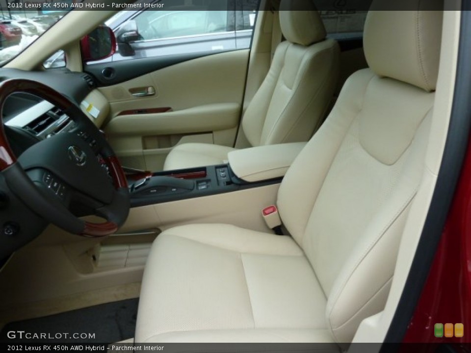 Parchment Interior Photo for the 2012 Lexus RX 450h AWD Hybrid #56758500