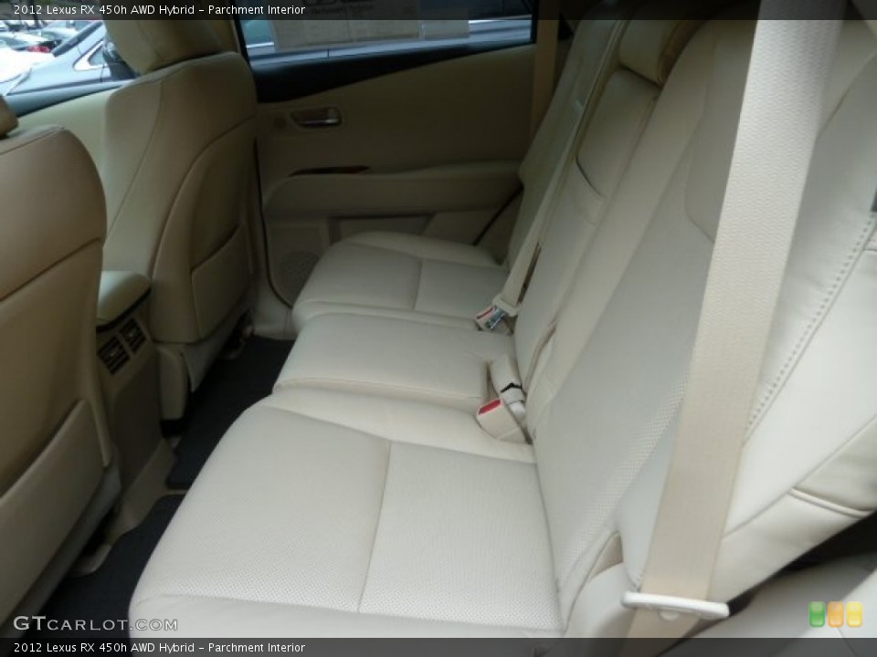 Parchment Interior Photo for the 2012 Lexus RX 450h AWD Hybrid #56758506