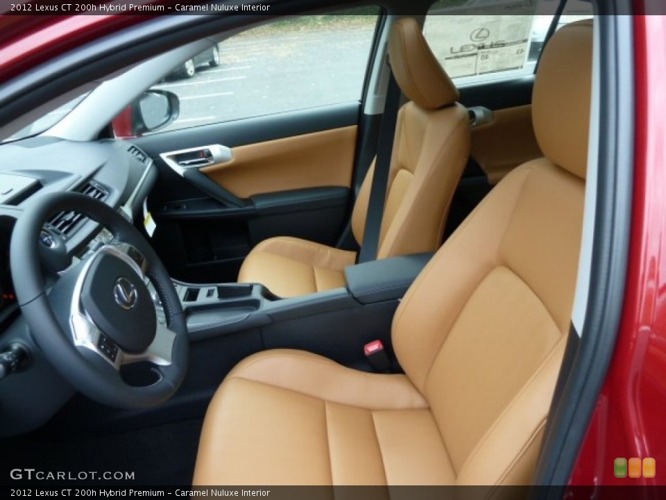 Caramel Nuluxe Interior Photo for the 2012 Lexus CT 200h Hybrid Premium #56758731