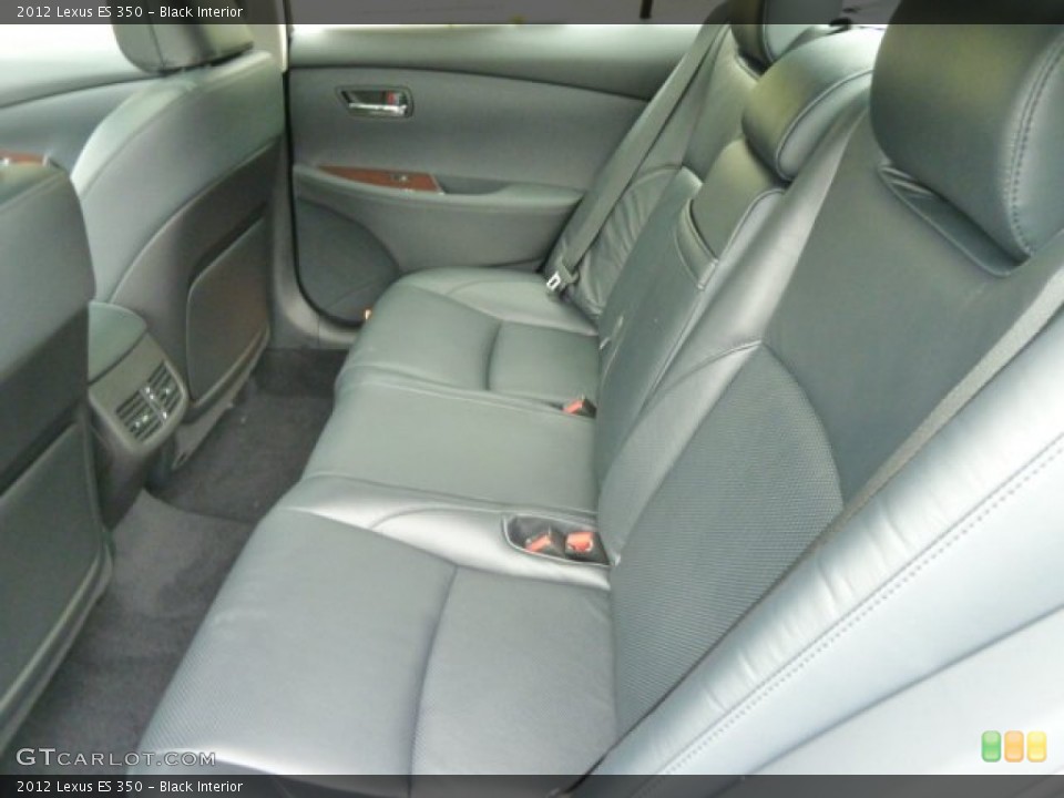 Black Interior Photo for the 2012 Lexus ES 350 #56758980