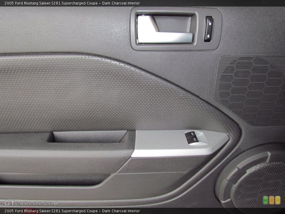 Dark Charcoal Interior Door Panel for the 2005 Ford Mustang Saleen S281 Supercharged Coupe #56759079