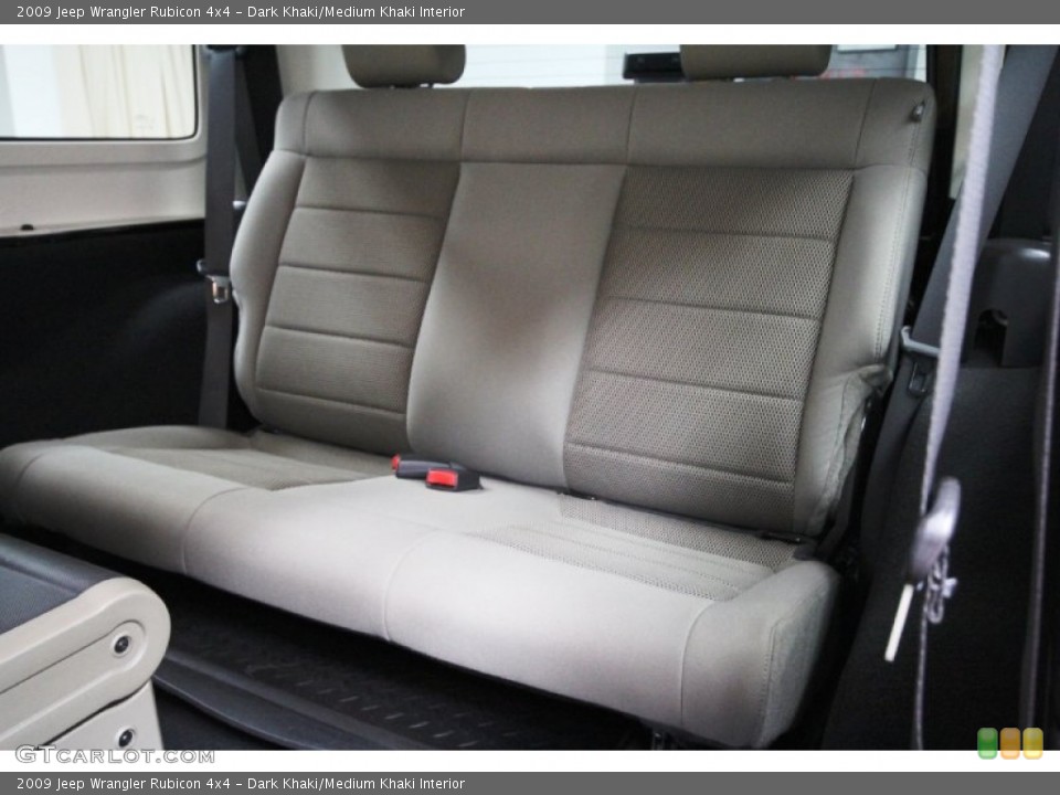 Dark Khaki/Medium Khaki Interior Photo for the 2009 Jeep Wrangler Rubicon 4x4 #56760072