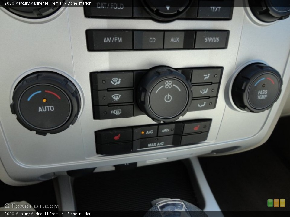 Stone Interior Controls for the 2010 Mercury Mariner I4 Premier #56762952