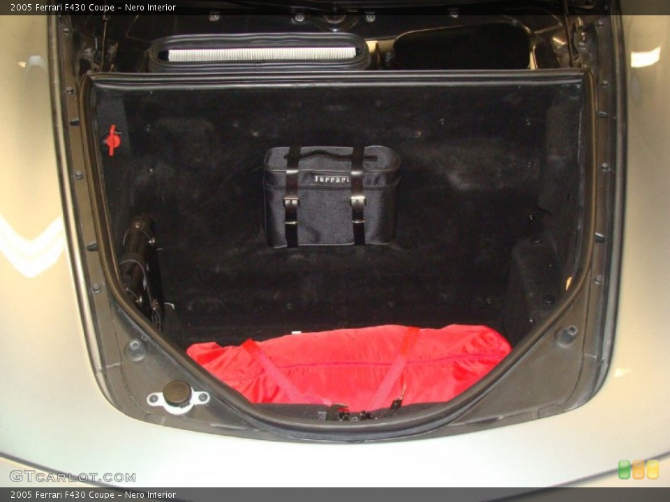 Nero Interior Trunk for the 2005 Ferrari F430 Coupe #56763190