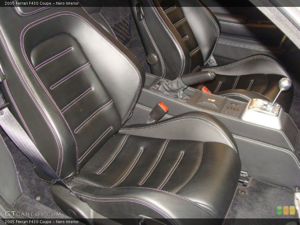 Nero Interior Photo for the 2005 Ferrari F430 Coupe #56763240