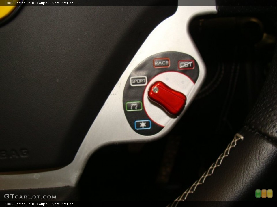 Nero Interior Controls for the 2005 Ferrari F430 Coupe #56763333