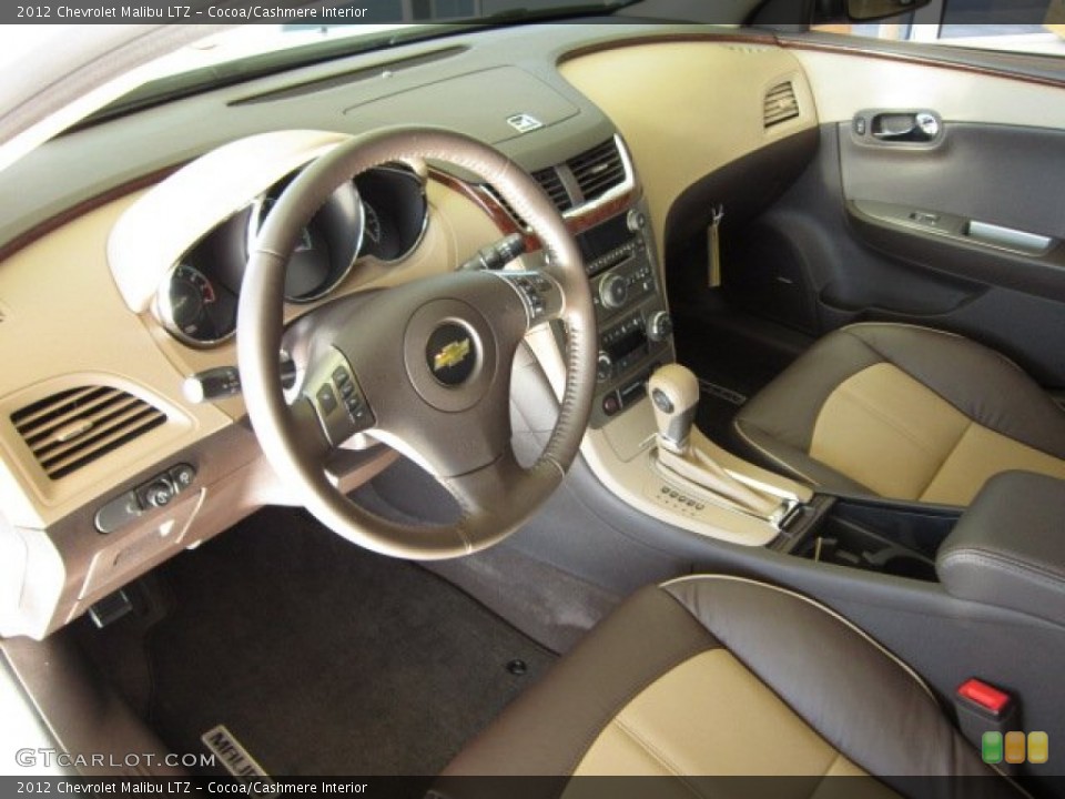 Cocoa/Cashmere Interior Prime Interior for the 2012 Chevrolet Malibu LTZ #56763675