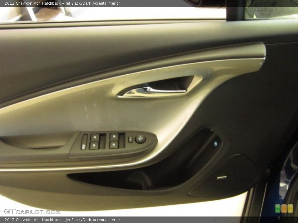 Jet Black/Dark Accents Interior Door Panel for the 2012 Chevrolet Volt Hatchback #56763885