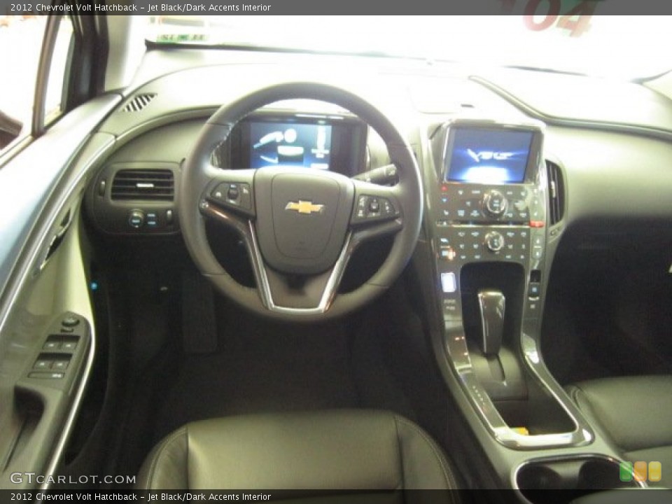 Jet Black/Dark Accents Interior Dashboard for the 2012 Chevrolet Volt Hatchback #56763900