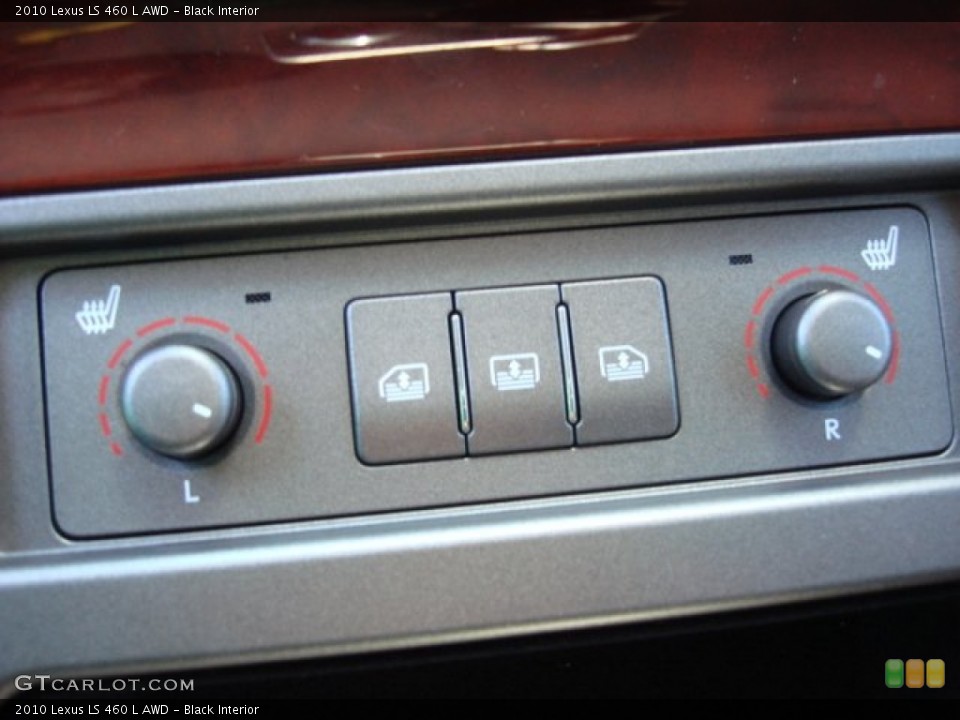 Black Interior Controls for the 2010 Lexus LS 460 L AWD #56765315