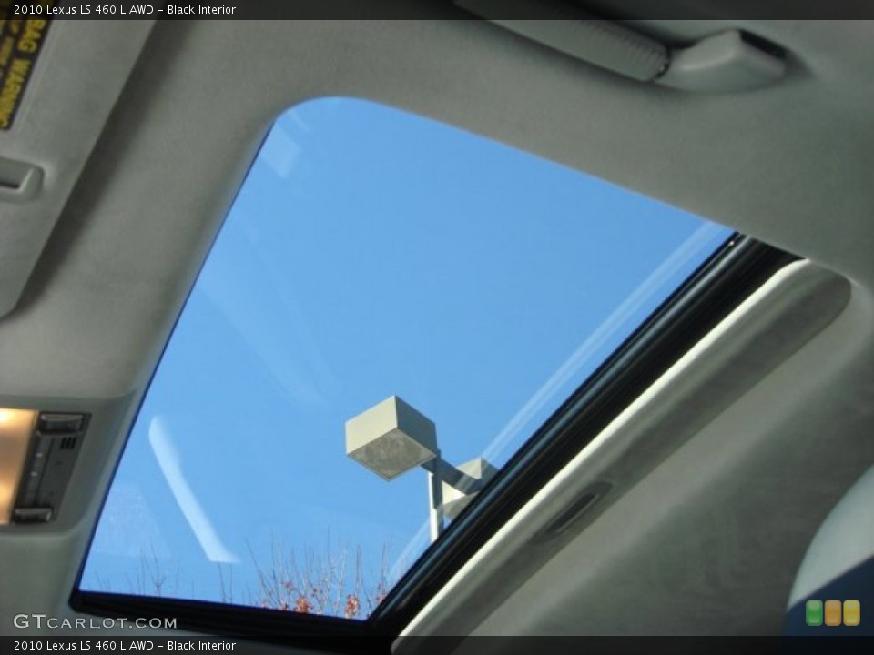 Black Interior Sunroof for the 2010 Lexus LS 460 L AWD #56765349