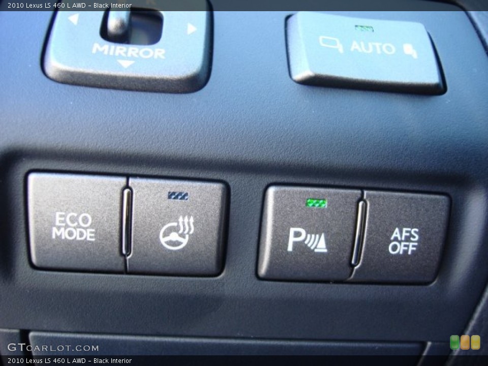 Black Interior Controls for the 2010 Lexus LS 460 L AWD #56765367