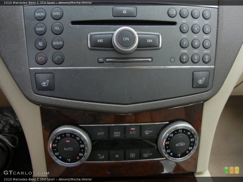 Almond/Mocha Interior Controls for the 2010 Mercedes-Benz C 350 Sport #56765688
