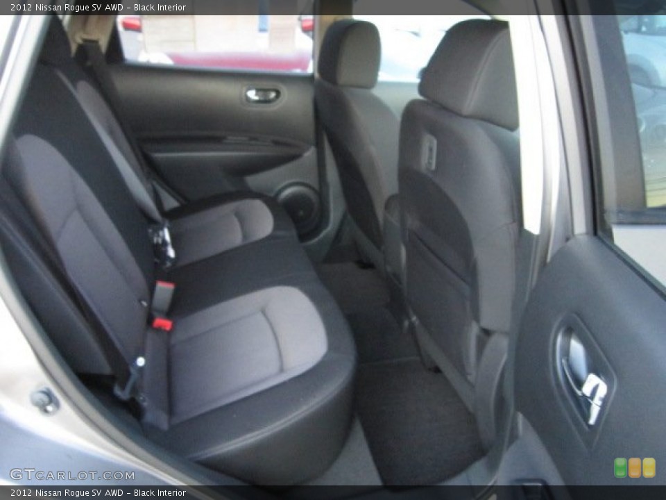 Black Interior Photo for the 2012 Nissan Rogue SV AWD #56766189