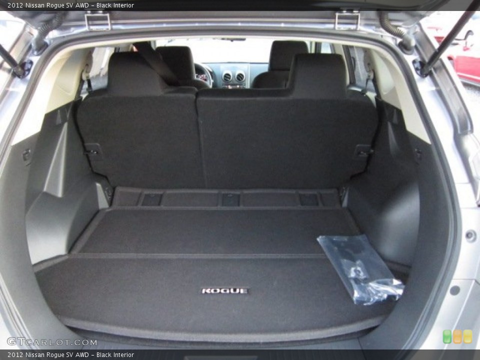 Black Interior Trunk for the 2012 Nissan Rogue SV AWD #56766198