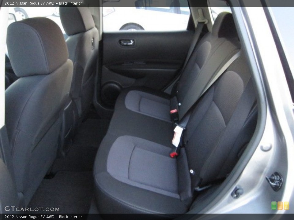 Black Interior Photo for the 2012 Nissan Rogue SV AWD #56766207