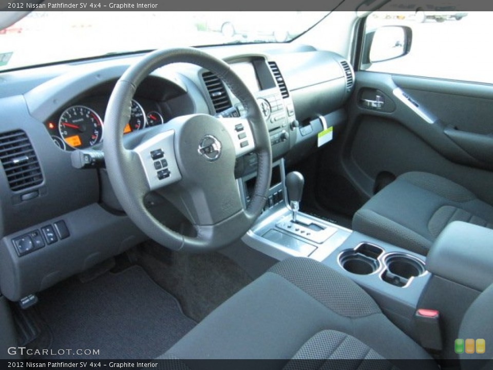Graphite 2012 Nissan Pathfinder Interiors