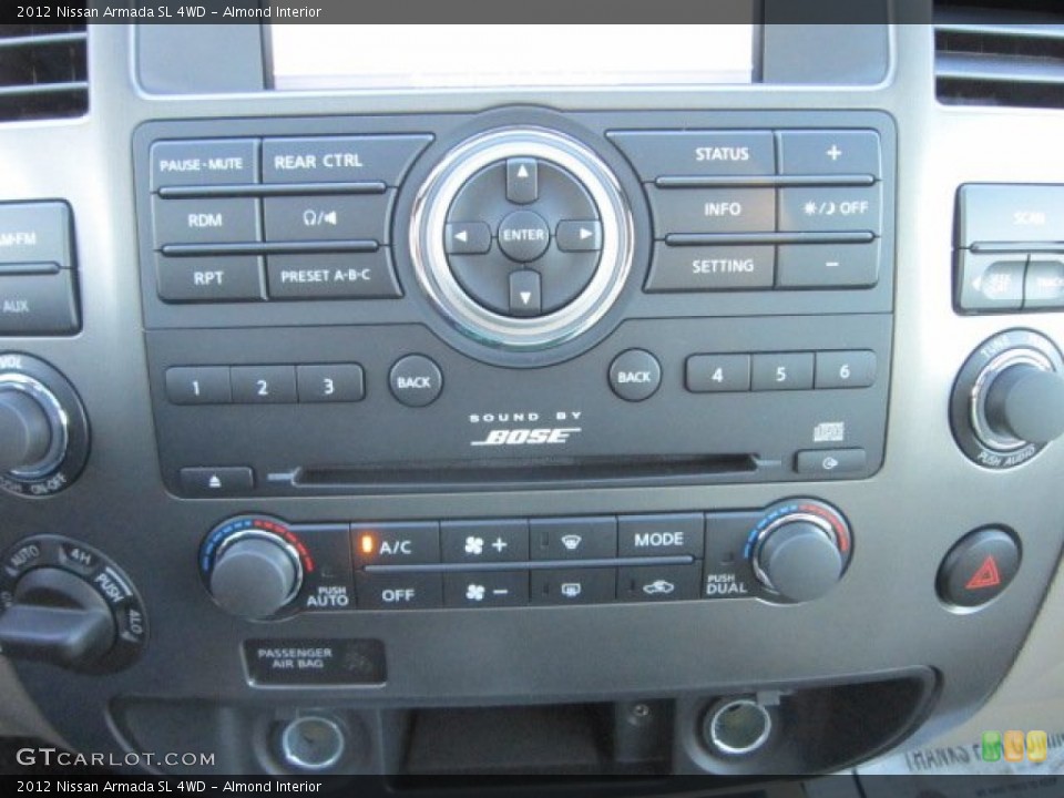 Almond Interior Controls for the 2012 Nissan Armada SL 4WD #56766603
