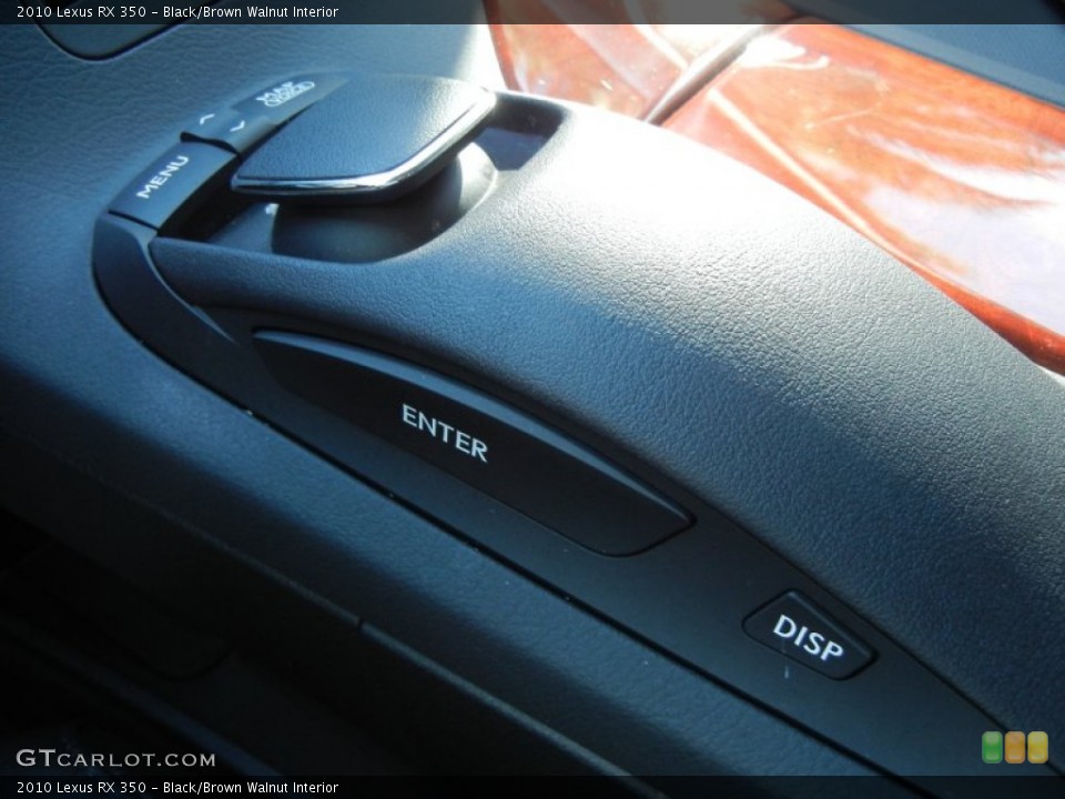 Black/Brown Walnut Interior Controls for the 2010 Lexus RX 350 #56766618