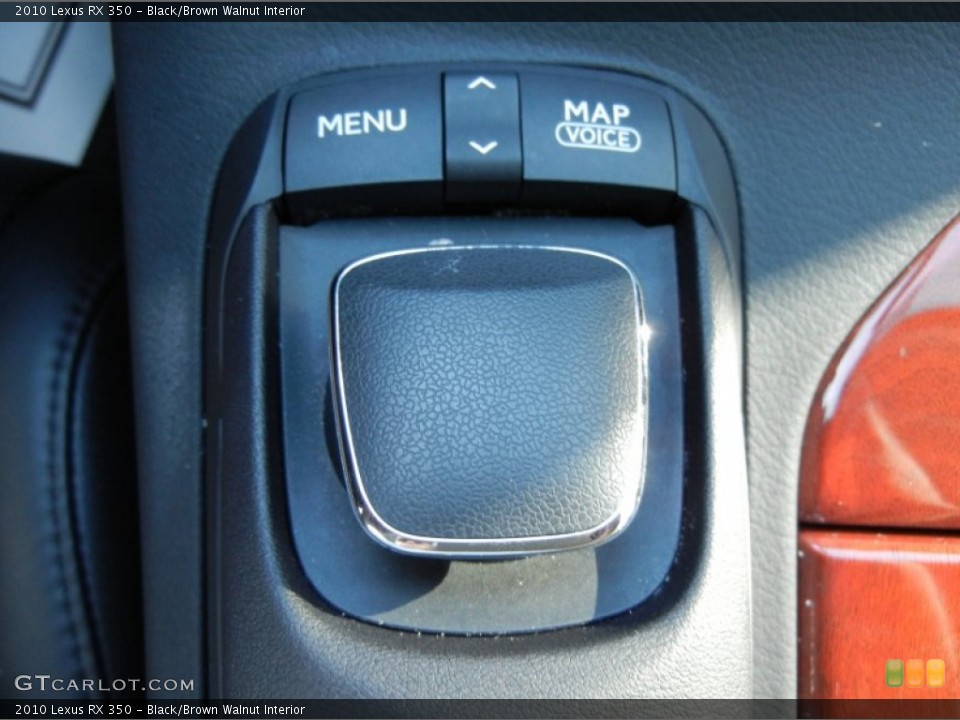 Black/Brown Walnut Interior Controls for the 2010 Lexus RX 350 #56766624