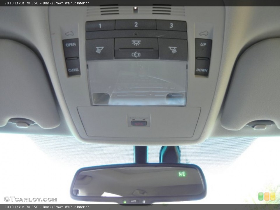 Black/Brown Walnut Interior Controls for the 2010 Lexus RX 350 #56766660