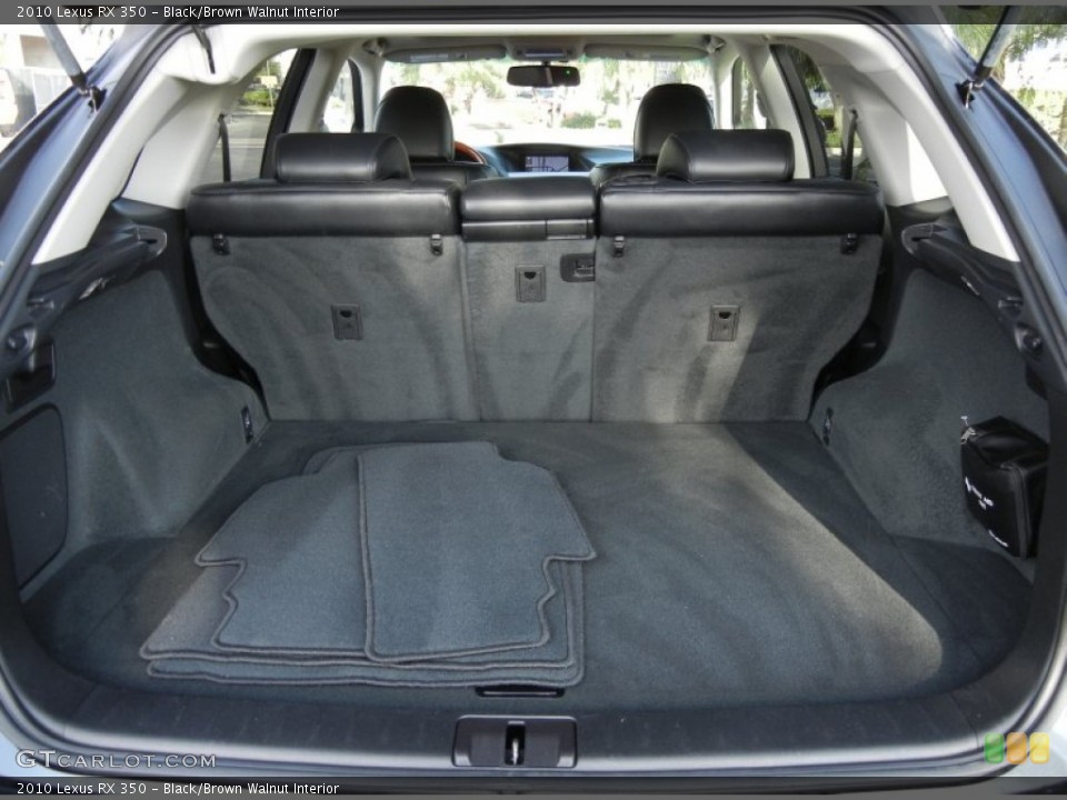 Black/Brown Walnut Interior Trunk for the 2010 Lexus RX 350 #56766681