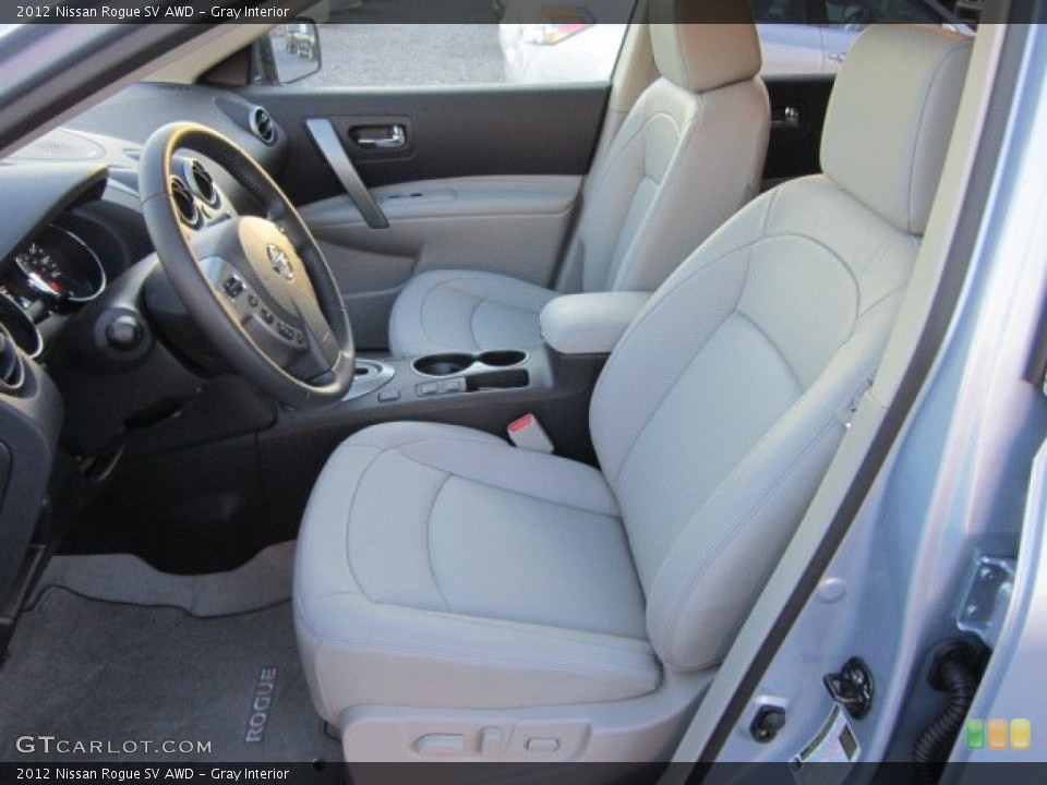 Gray Interior Photo for the 2012 Nissan Rogue SV AWD #56766920
