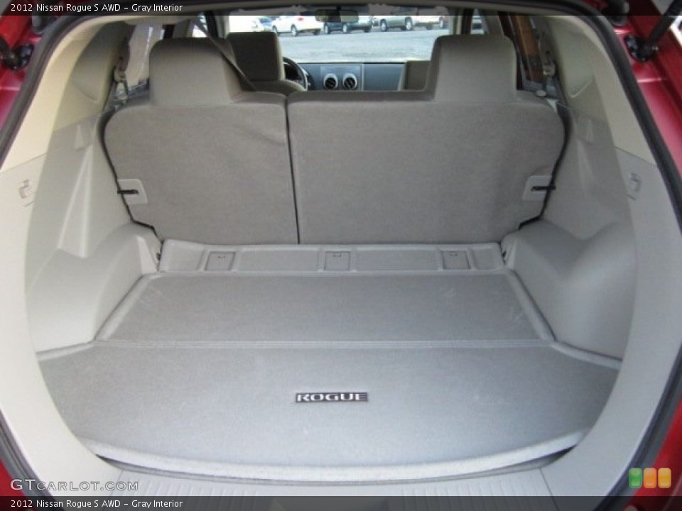 Gray Interior Trunk for the 2012 Nissan Rogue S AWD #56767077