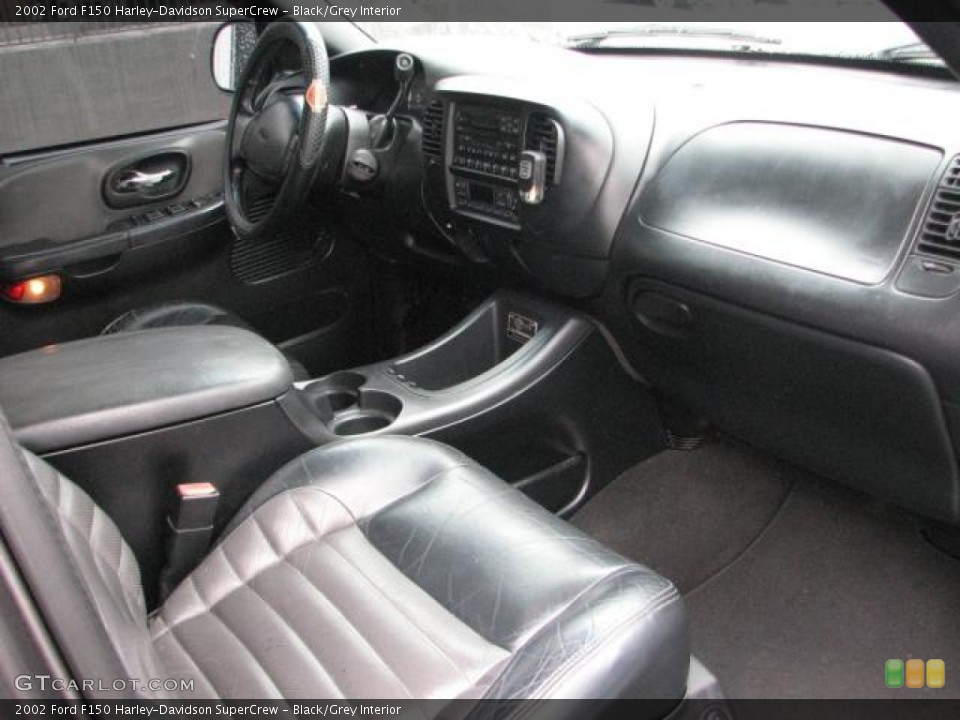 Black/Grey Interior Dashboard for the 2002 Ford F150 Harley-Davidson SuperCrew #56769848