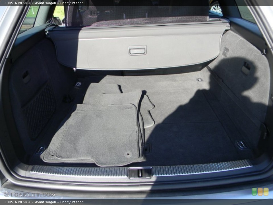 Ebony Interior Trunk for the 2005 Audi S4 4.2 Avant Wagon #56770011