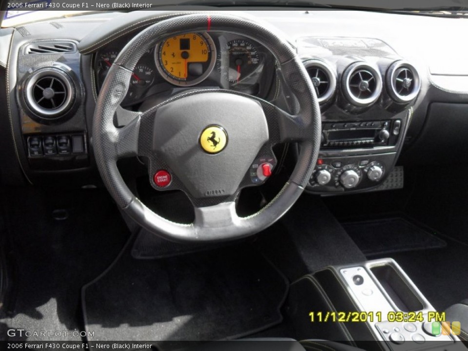 Nero (Black) Interior Dashboard for the 2006 Ferrari F430 Coupe F1 #56770320