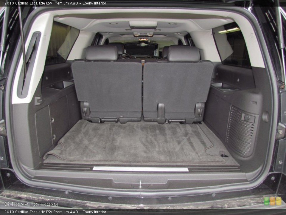 Ebony Interior Trunk for the 2010 Cadillac Escalade ESV Premium AWD #56770584