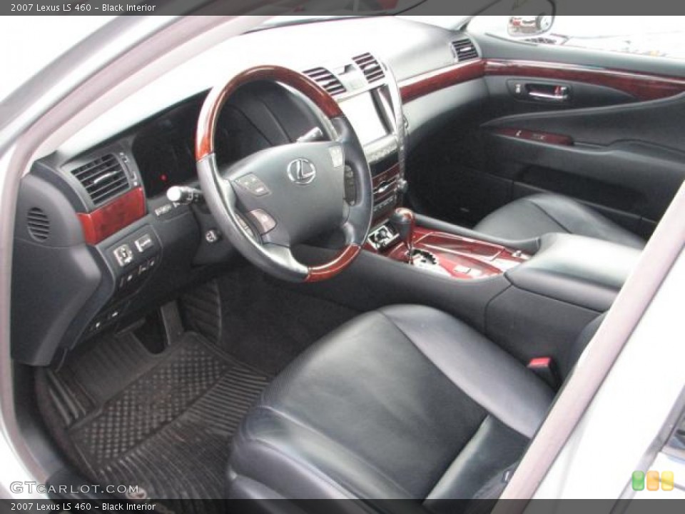 Black Interior Photo for the 2007 Lexus LS 460 #56770692