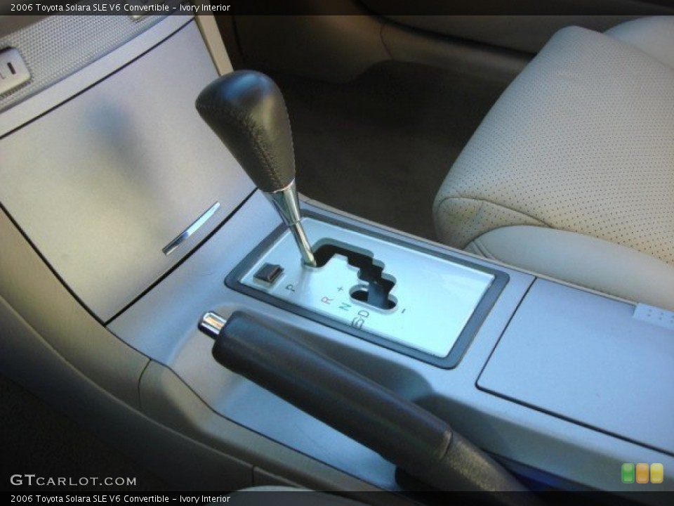 Ivory Interior Transmission for the 2006 Toyota Solara SLE V6 Convertible #56772084