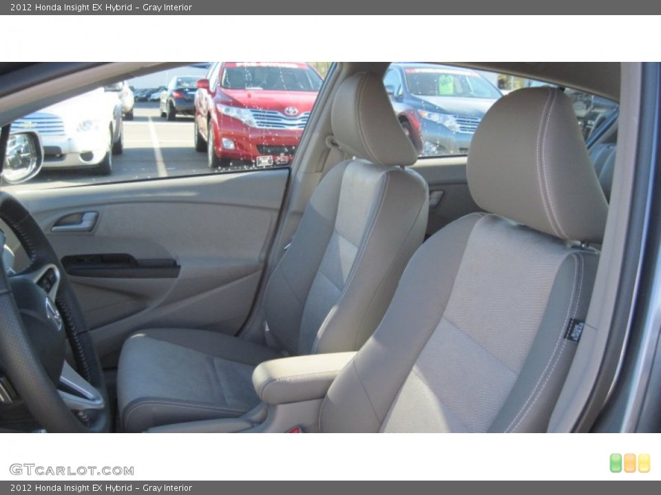 Gray Interior Photo for the 2012 Honda Insight EX Hybrid #56773016