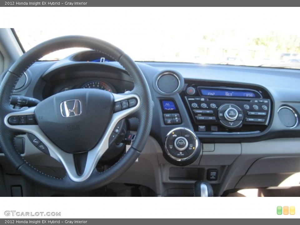 Gray Interior Dashboard for the 2012 Honda Insight EX Hybrid #56773057