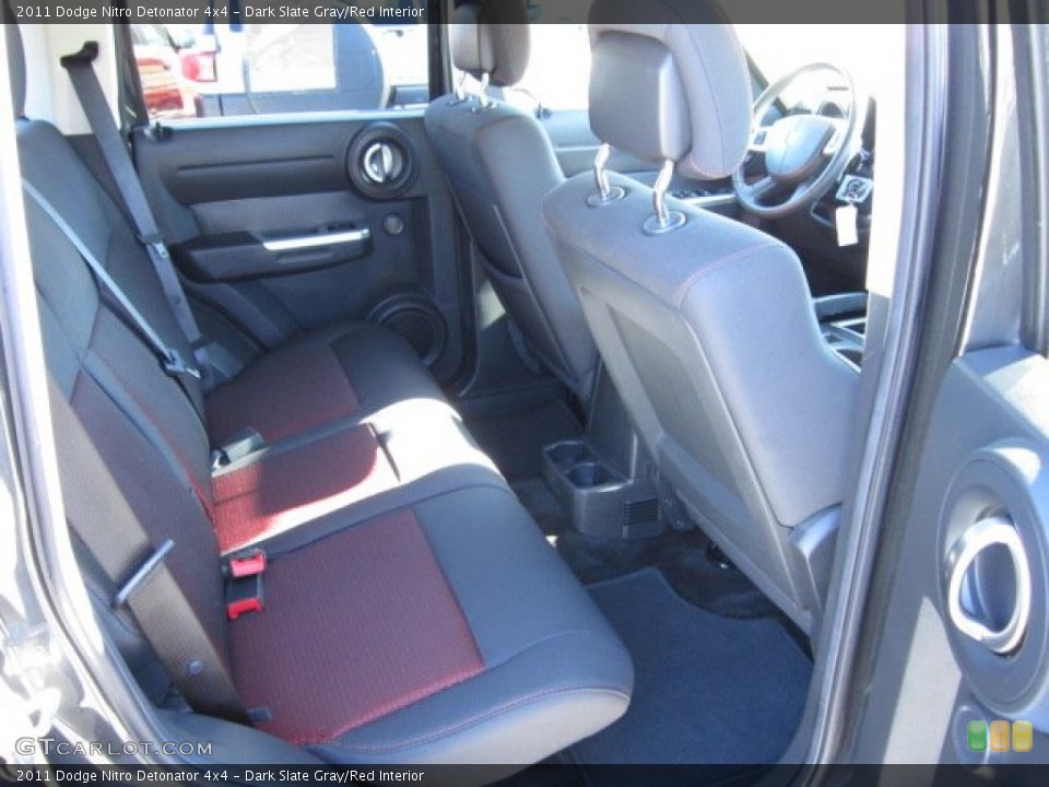 Dark Slate Gray/Red Interior Photo for the 2011 Dodge Nitro Detonator 4x4 #56776797