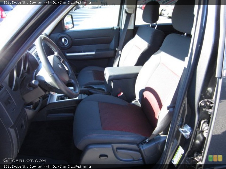 Dark Slate Gray/Red Interior Photo for the 2011 Dodge Nitro Detonator 4x4 #56776803