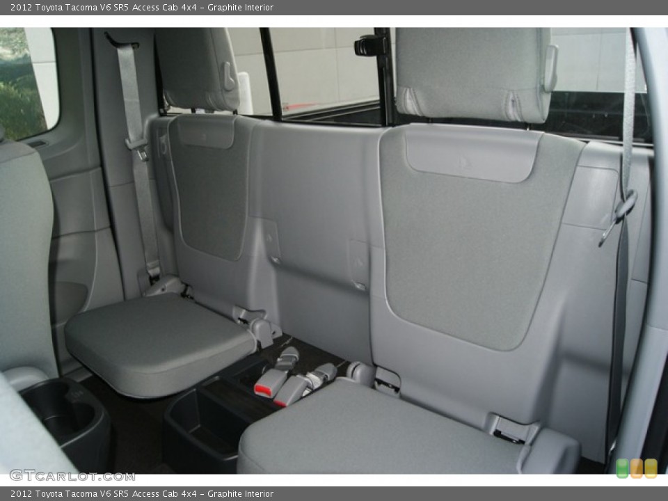 Graphite Interior Photo for the 2012 Toyota Tacoma V6 SR5 Access Cab 4x4 #56777385