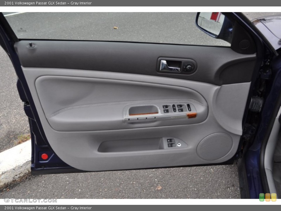 Gray Interior Door Panel for the 2001 Volkswagen Passat GLX Sedan #56777471
