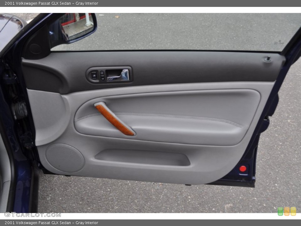 Gray Interior Door Panel for the 2001 Volkswagen Passat GLX Sedan #56777480