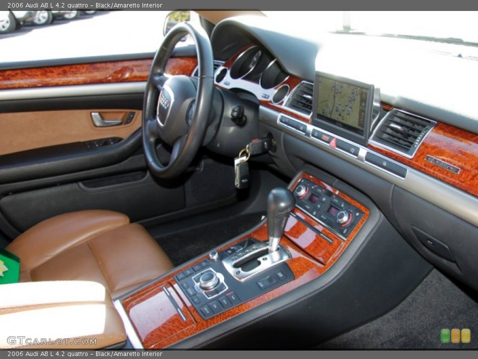 Black/Amaretto Interior Dashboard for the 2006 Audi A8 L 4.2 quattro #56778528