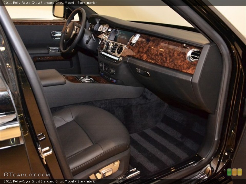 Black Interior Dashboard for the 2011 Rolls-Royce Ghost  #56778927