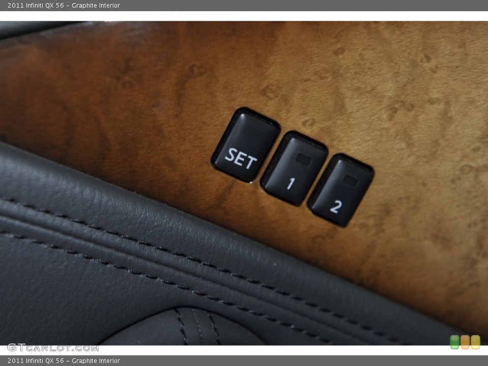 Graphite Interior Controls for the 2011 Infiniti QX 56 #56780907