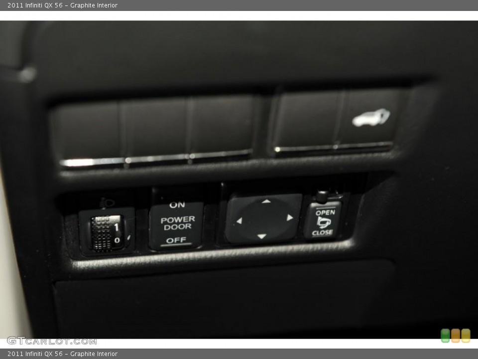 Graphite Interior Controls for the 2011 Infiniti QX 56 #56781091