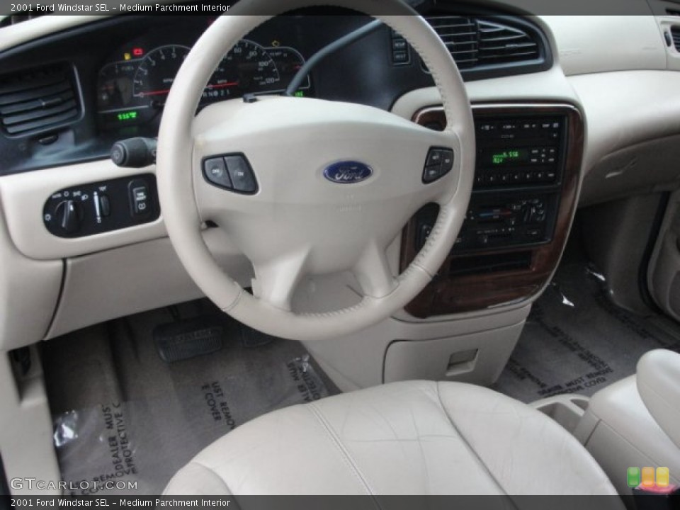 Medium Parchment Interior Dashboard for the 2001 Ford Windstar SEL #56782676